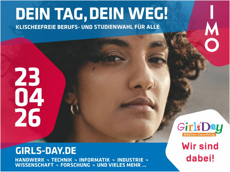 Girls Day 2026: wir machen mit! - IMO Oberflächentechnik GmbH